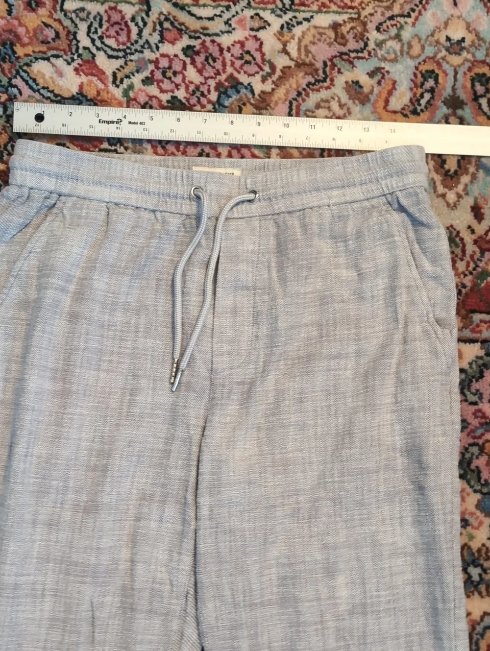 Marine Layer Light Gray Drawstring Joggers